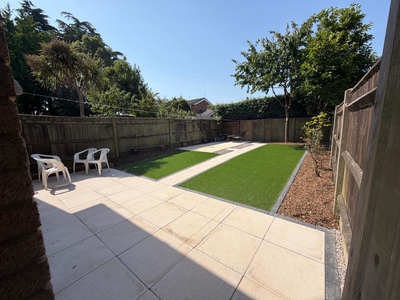 Recent landscaping work in Dibden Purlieu