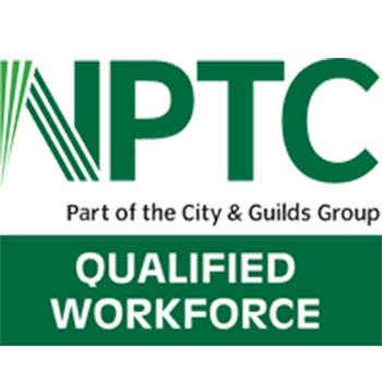 NPTC City & Guilds Qualified logo